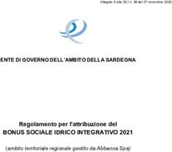 BONUS SOCIALE IDRICO INTEGRATIVO 2021 - ENTE DI GOVERNO DELL'AMBITO DELLA SARDEGNA