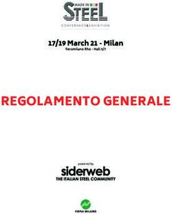 REGOLAMENTO GENERALE - Made in Steel