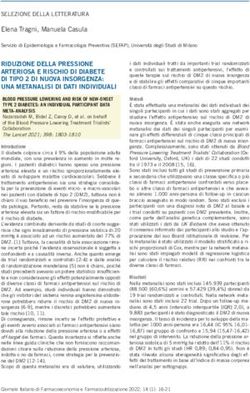 SELEZIONE DELLA LETTERATURA - Elena Tragni, Manuela Casula - SEFAP