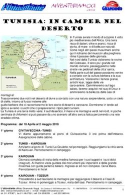 DESERTO TUNISIA: in camper NEL - Avventuriamoci.com