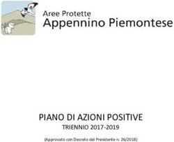 PIANO DI AZIONI POSITIVE - TRIENNIO 2017-2019