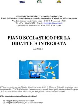 PIANO SCOLASTICO PER LA DIDATTICA INTEGRATA - a.s.2020-21