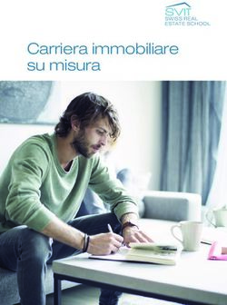 Carriera immobiliare su misura - SWISS REAL ESTATE SCHOOL