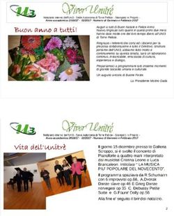 Buon anno a tutti! - Unitre Piemonte