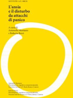 L'ansia e il disturbo da attacchi di panico - Psicologo Palermo ...