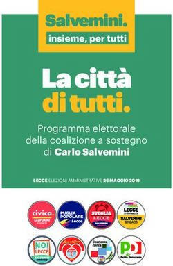 La città di tutti. Salvemini - insieme, per tutti - Carlo Salvemini