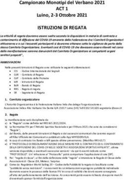 ACT 1 Campionato Monotipi del Verbano 2021