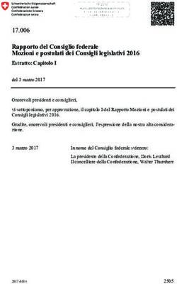 Rapporto del Consiglio federale Mozioni e postulati dei Consigli legislativi 2016