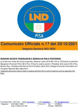 Comunicato Ufficiale n.17 del 20/10/2021 - Stagione Sportiva 2021/2022 - FIGC Toscana