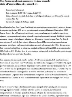 Opel Antara: un'elegante crossover a trazione integrale adatto all'uso quotidiano ed al tempo libero