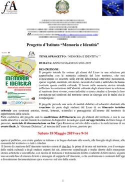 Progetto d'Istituto "Memoria e Identità" - Liceo Scientifico ...