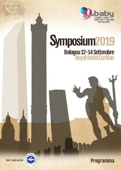 Bologna 12-14 Settembre Royal Hotel Carlton - programma, abstract, iscrizione on line