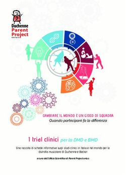 I trial clinici per la DMD e BMD - Parent Project