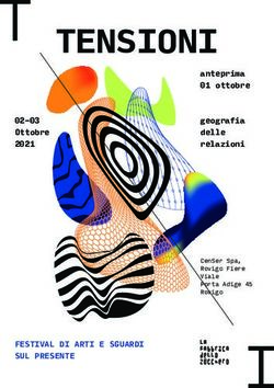 TENSIONI - FESTIVAL DI ARTI E SGUARDI SUL PRESENTE - La Fabbrica dello Zucchero