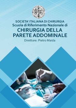 CHIRURGIA DELLA SOCIETA' ITALIANA DI CHIRURGIA - PARETE ADDOMINALE - GEM Italy