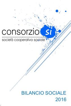 BILANCIO SOCIALE 2016 - Il Consorzio
