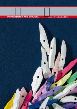 IL PONTE ROSSO INFORMAZIONIDIARTEECULTURA NUMERO37-SETTEMBRE2018 - SETTEMBRE 2018