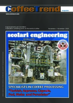 SPECIALISTS IN COFFEE PROCESSING - "Turkish, Espresso, Capsule, Pod, Moka and Percolator"