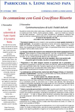 In comunione con Ges&ugrave; Crocifisso Risorto - PARROCCHIA S. LEONE MAGNO PAPA - Parrocchia San ...