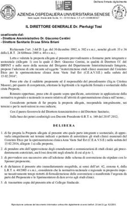 AZIENDA OSPEDALIERA UNIVERSITARIA SENESE - AO-siena