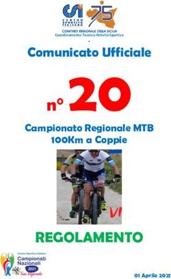 N 20 - REGOLAMENTO - Comunicato Ufficiale - Csi Sicilia