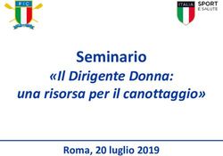Seminario "Il Dirigente Donna: una risorsa per il canottaggio" - Roma, 20 luglio 2019 - Federazione ...