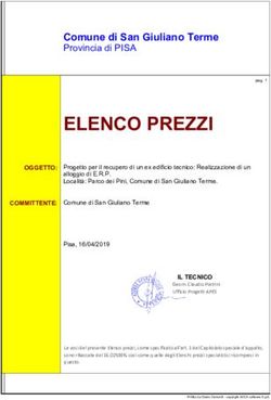 ELENCO PREZZI Comune di San Giuliano Terme - Provincia di PISA - APES Pisa