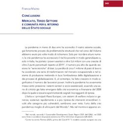 Franca Maino CONCLUSIONI MERCATO, TERZO SETTORE E COMUNIT&Agrave; PER IL RITORNO DELLO STATO SOCIALE - Secondo welfare