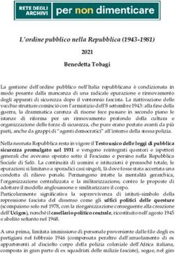 L'ordine pubblico nella Repubblica (1943-1981)