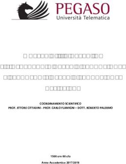 MASTER DI II LIVELLO IN FISIOPATOLOGIA DELLA RIPRODUZIONE E TECNOLOGIE DELLA RIPRODUZIONE ASSISTITA - COORDINAMENTO SCIENTIFICO PROF. ETTORE ...