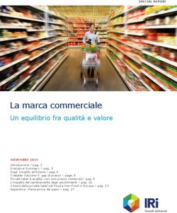La marca commerciale Un equilibrio fra qualità e valore