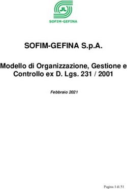 SOFIM-GEFINA S.p.A. Modello di Organizzazione, Gestione e Controllo ex D. Lgs. 231 / 2001 - Gruppo ...