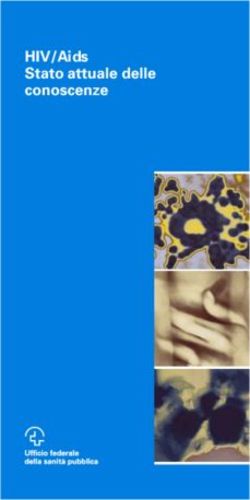 HIV/Aids Stato attuale delle conoscenze