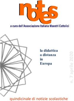 Quindicinale di notizie scolastiche - la didattica a distanza in Europa - AIMC