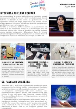INTERVISTA AD ELENA FERRARA - La scuola fa notizia
