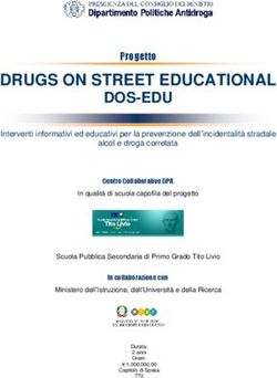 DRUGS ON STREET EDUCATIONAL DOS-EDU