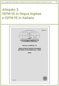 ISPM-15 in lingua inglese e ISPM-15 in italiano