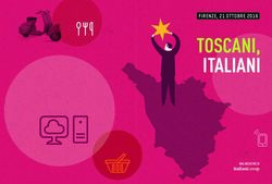 TOSCANI, ITALIANI FIRENZE, 21 OTTOBRE 2016 - italiani.coop