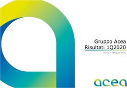Gruppo Acea Risultati 1Q2020 - ACEA Group - Roma, 13 Maggio 2020