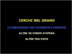 CERCHI NEL GRANO LE PREDIZIONI GIA' AVVENUTE E PROVATE ALTRE IN CORSO D'OPERA ALTRE FRA POCO - ROYAL DEVICE