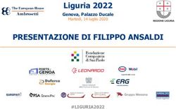 PRESENTAZIONE DI FILIPPO ANSALDI - Liguria 2022 Genova, Palazzo Ducale - #LIGURIA2022 - Eventi