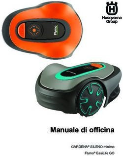 Manuale di officina GARDENA SILENO minimo Flymo EasiLife GO