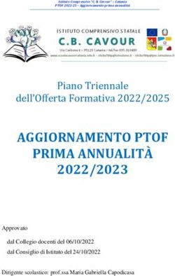 AGGIORNAMENTO PTOF PRIMA ANNUALIT&Agrave; 2022/2023