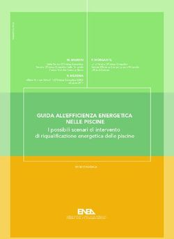 GUIDA ALL'EFFICIENZA ENERGETICA NELLE PISCINE - ENEA-IRIS ...