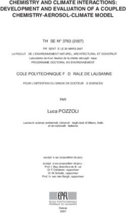 Chemistry and Climate interaCtions: development and evaluation of a Coupled Chemistry-aerosol-Climate model