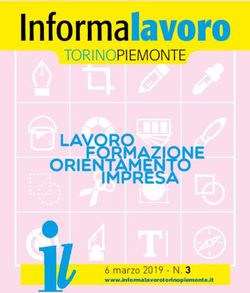Informalavoro TORINOPIEMONTE - 6 marzo 2019 - N. 3 - Città di Torino