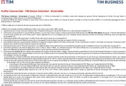 Profilo Commerciale - TIM Deluxe Unlimited - Ricaricabile