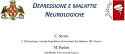 NEUROLOGICHE DEPRESSIONE E MALATTIE - C. Serrati M. Pardini - ANEU