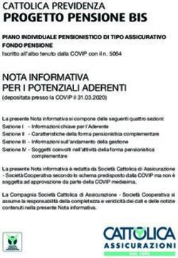 PROGETTO PENSIONE BIS - Cattolica