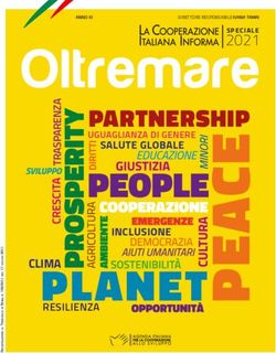 PARTNERSHIP 2021 - Agenzia Italiana per la Cooperazione allo Sviluppo